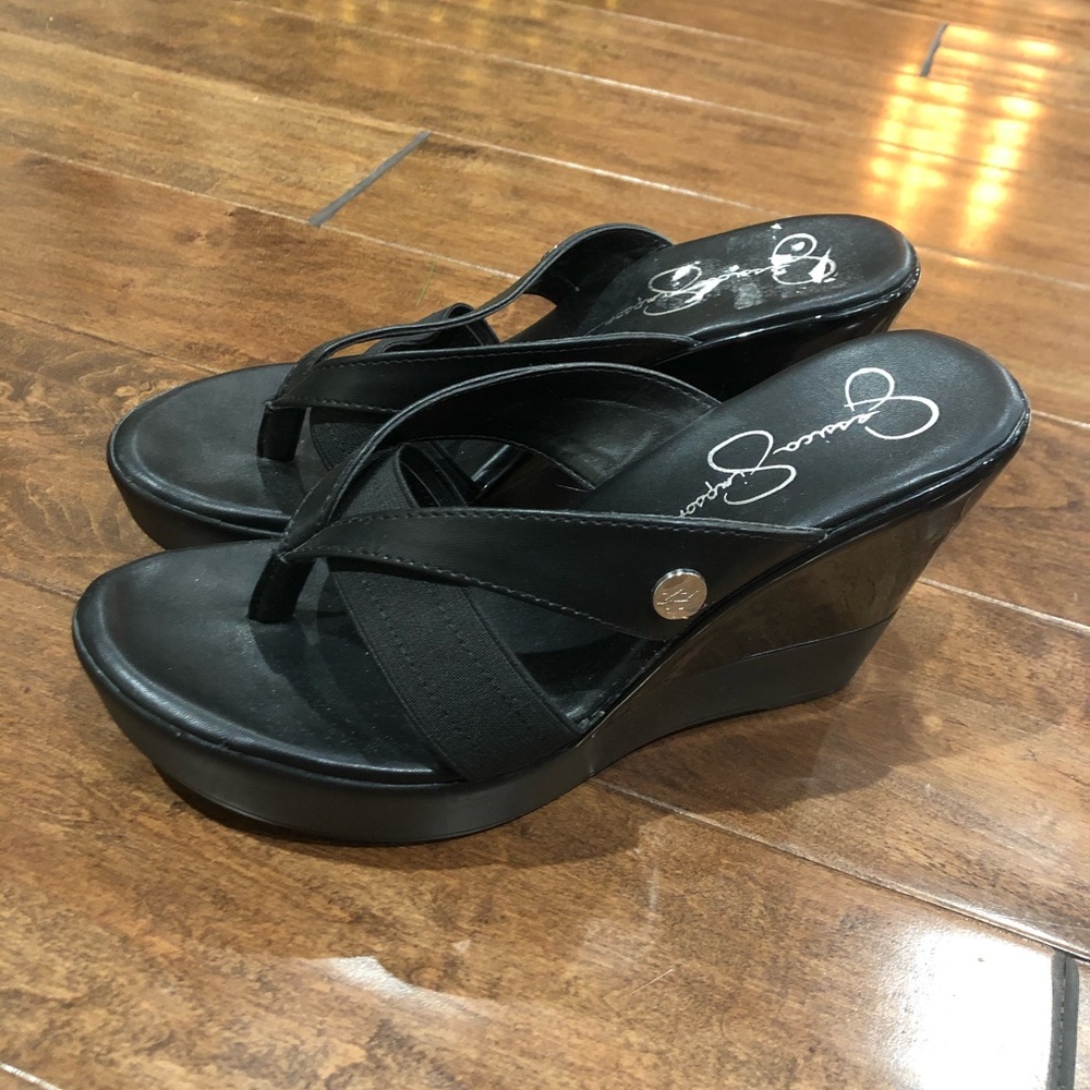 Wedge heel sandals